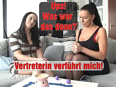 Oops! What was that?! Saleswoman seduces me!