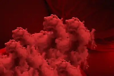 Bathtub in red light 3