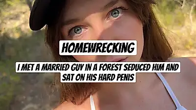 s*x in a forest! he came on my face