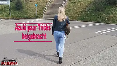 Trainee fucks and cums in my face