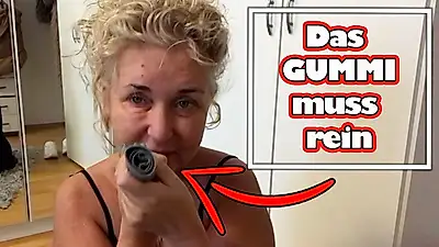 Я собираюсь трахнуть себя резинкой! 