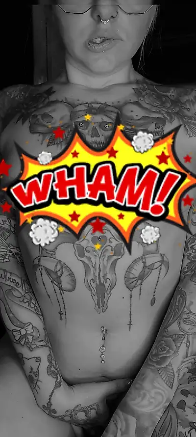 ⚜🖤 Black and white tattoo partial act...🖤 ⚜