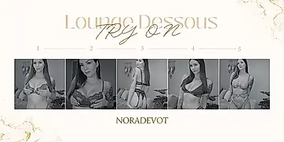 NoraDevot – Lounge Dessous Try-On!