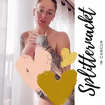 Buck naked in Cancun