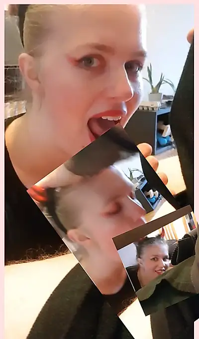 Was passiert den da unter dem Tisch?