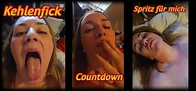 Трахни меня в горло... Я дам тебе обратный отсчет, ты кончишь! 