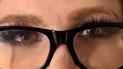 Gelukkig had ik aan het einde mijn bril nog op 💦👀👓😈