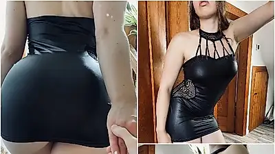 A special stepmother-stepson moment - a hot, wet ride