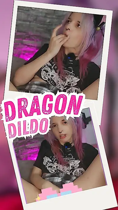 Oh f**k! This Dragon dildo is killing me!