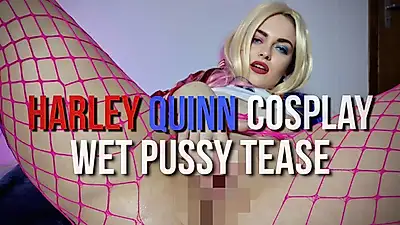 Cosplay de Harley Quinn – Coño mojado y F****rs