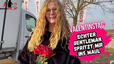 Valentinstags Date Gentleman mit Ekel S*****z spritzt mir ins Maul