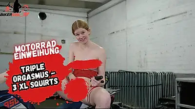 Потрійний вибух на мотоциклі! Він ще на гарантії?