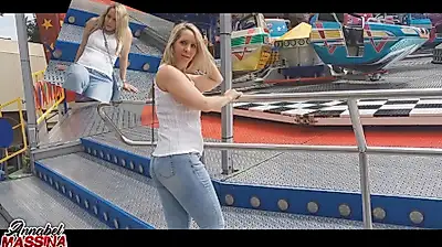 Obsessed fan! F**k! Recognized and fucked over (at the fair)