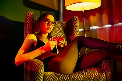 I love card games, but I always lose at strip poker 🙄😭