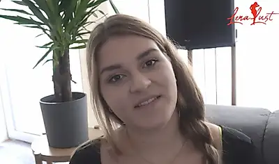 Half-time break with orgasm