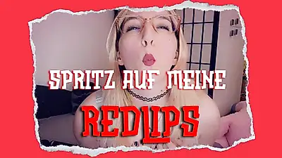 👄Spritz auf meine REDLIPS👄