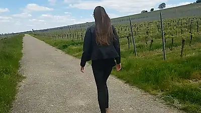 Outdoor B**wjob + A**lplug!