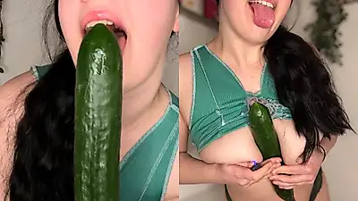 🥒Snel keukentipje: Die komkommer van 30 cm moest er gewoon uit... 🥒🔥