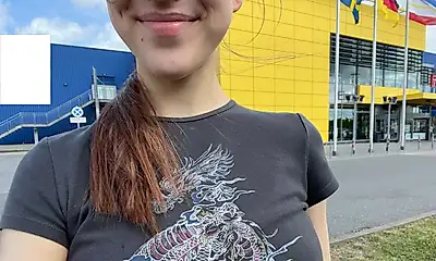 Shameless!!! Most intense orgasm in a furniture store!?!