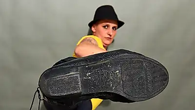 Kick me in your... where do you want me to kick you? 