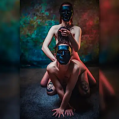 From the erotic shooting with André Krenz, Nelly Rose & my dogs