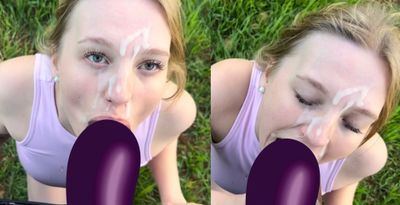 Geiler Outdoor B**wjob mit RIESENS*****Z 🙈👅💦