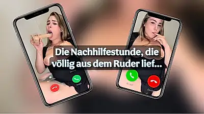 Die Nachhilfestunde, die völlig aus dem Ruder lief ..