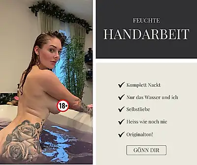 Original sound 🔊 Moist "manual work" in the bathtub 🛁