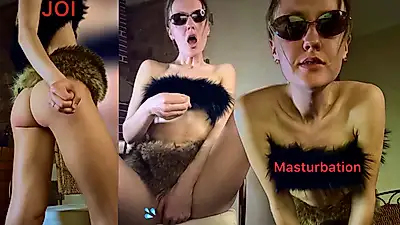 Fétichisme de la fourrure – Compte à rebours JOI avec frottement du vagin