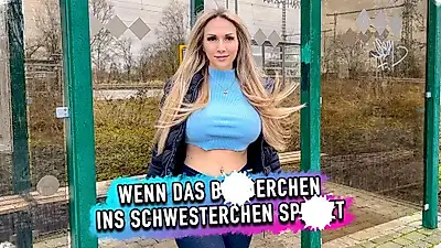 When the little brother cums in the little step-sister