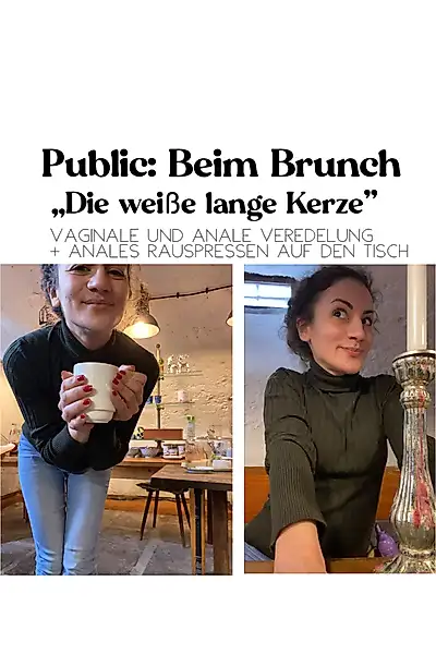 Public: “White candle taken briefly” / vaginal and a**l