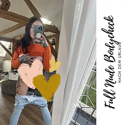Full Nude Bodycheck mit 👱‍♀️ close up