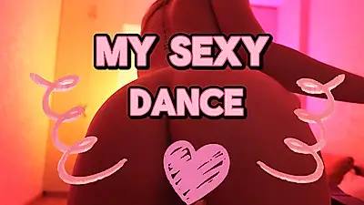 Danse rouge chaude et sexy