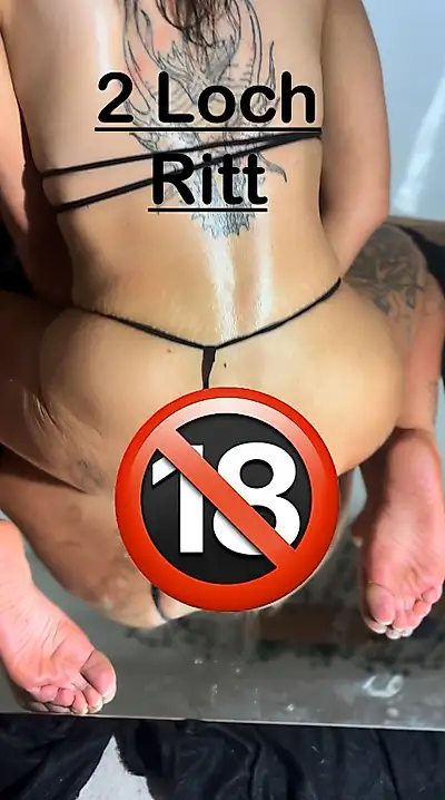 Hard in my two holes….