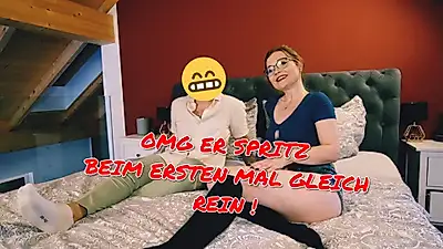 Userdreh!!! OMG the FIRST time he squirts right in!!!