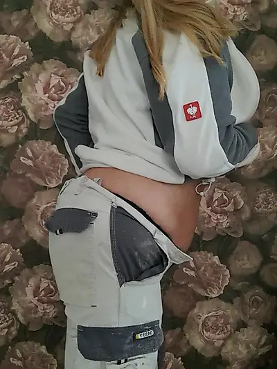 Secretly stroking the pussy