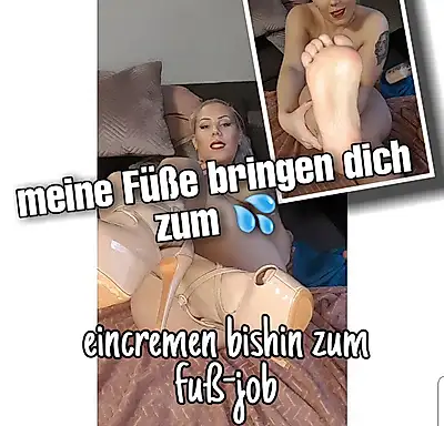 Feuchter Foot-job💦 | meine Füße bringen dich zum spritzen 