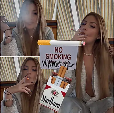 Poftă senzuală de nicotină... 🚬🔥
