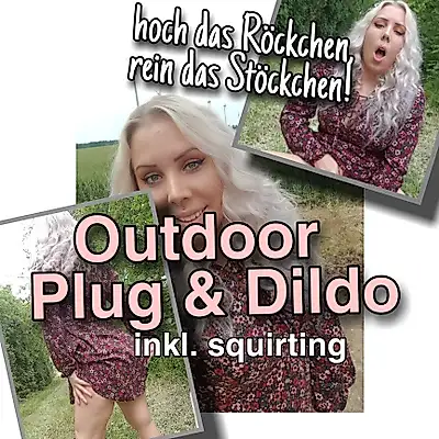 Outdoor | a**l & vaginal inkl. S****ting 🔞💦