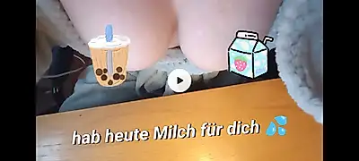 Milk squirts out of my breast for you ;) 🥛💦