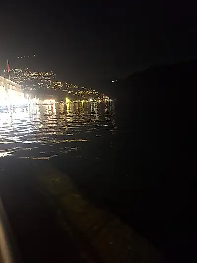In Lugano by night