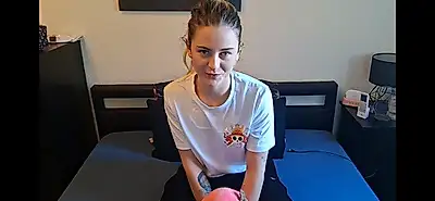 My first time in front of the camera