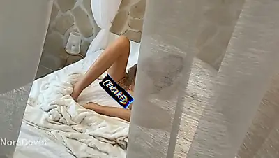 Caught masturbating! (f****rn, licking, XXL dildo!)🔥