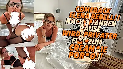 ELENA APRÈS 3 ANS DE PAUSE, COUCHE PRIVÉE AVEC C******EP***O