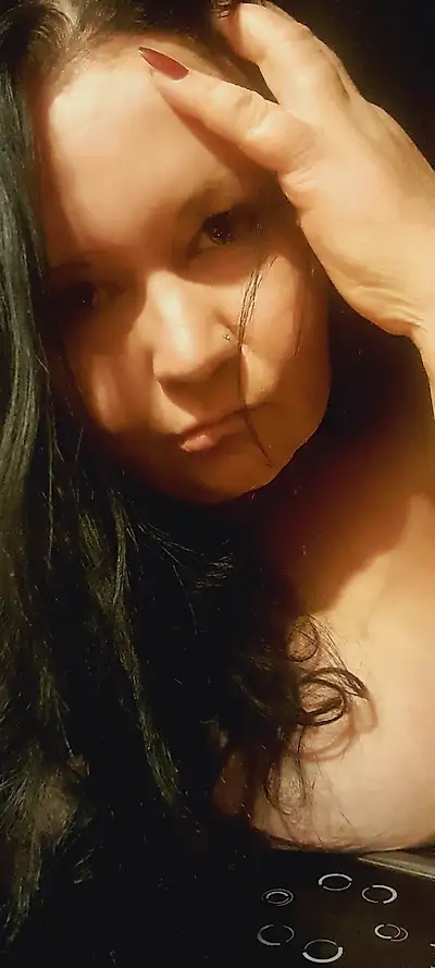 Just me. Not some fake bimbo. 