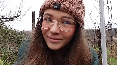 Outdoor P**s fun with Emmi!