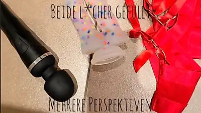 Double godemiché pour un orgasme incroyable 