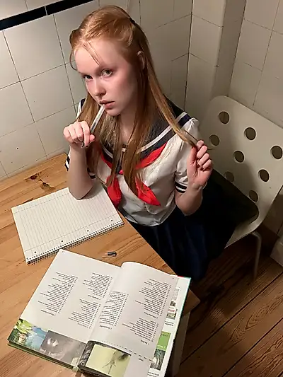 Naughty schoolgirl in your lessons?! Scandalous!!! Japan Edition