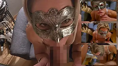 WildBunny – Maskenparty-BJ: Fremder S*****z, S****a auf Gesicht & Maske – ich lecke sauber!